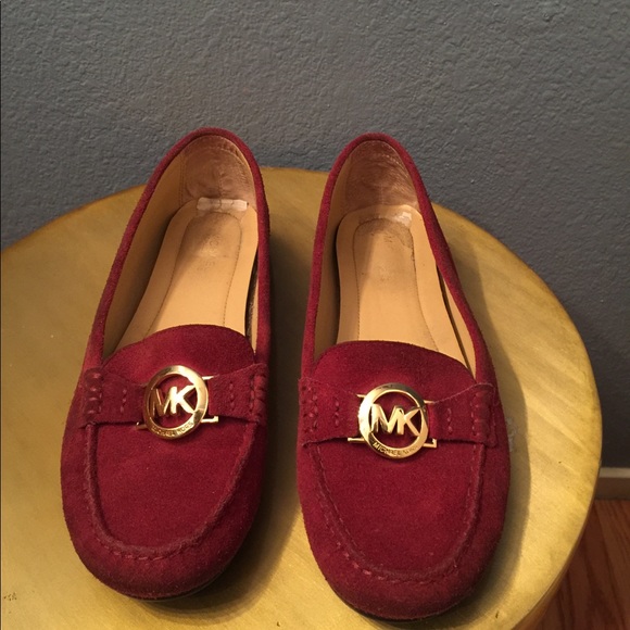 michael kors loafers womens orange